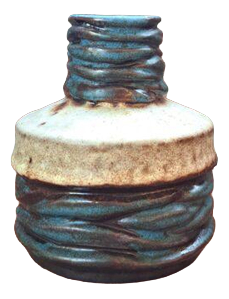 Terracotta Carstens Vase, West Germany, 1970s