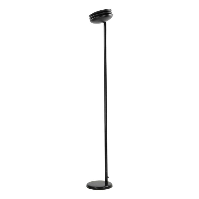 Vintage Italian Floor Lamp in Metal and Plastic, 1980s For Sale