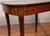 1910s Antique French Louis XV Walnut & Satinwood Inlay Small Coffee Table For Sale - Image 13 of 15