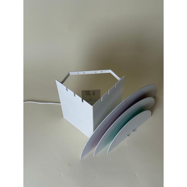 Large No Neon Table or Wall Lamp attributed to Olle Andersson for Boréns, Sweden, 1980s For Sale - Image 12 of 17