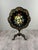 19th Century Napoleon III Lacquered Pedestal Table with Floral Decoration For Sale - Image 6 of 12