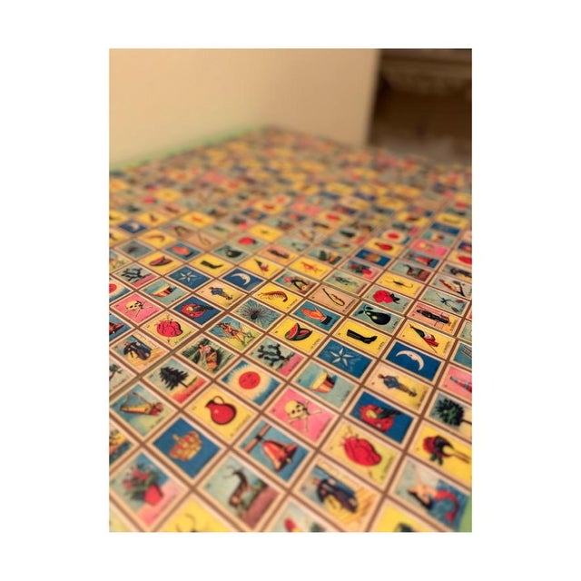 Late 20th Century Lotería Writing Desk For Sale - Image 4 of 6