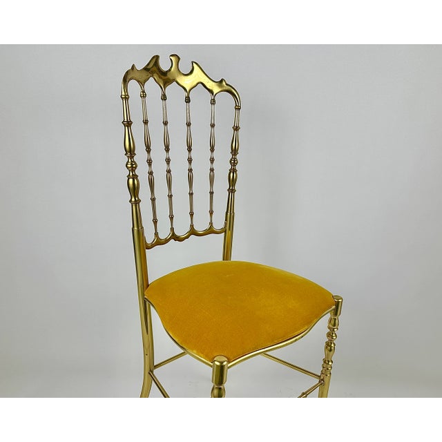 Antique Side Chair in Bronze For Sale - Image 4 of 11
