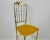 Antique Side Chair in Bronze For Sale - Image 4 of 11