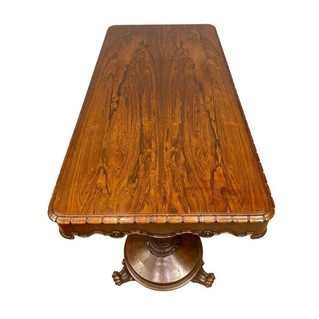 William IV Desk in Mahogany, 1840 For Sale - Image 10 of 12