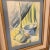 1980s 1980s Still Life Kitchen Watercolor Fruit, Candlestick Painting Framed For Sale - Image 5 of 12