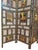 Indian Early 20th Century Indian Polychrome Four Panel Folding Screen For Sale - Image 3 of 12