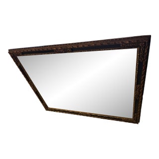 Vintage Beveled Edge Mirror For Sale