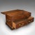 This is an antique apprentice mule chest. An English, oak miniature desktop coffer, dating to the late Georgian period,...