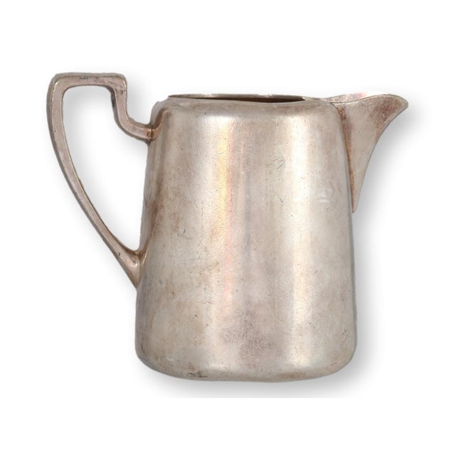 Mid-Century Modern Early 20th Century Elkington 'Summer's Cafe' Hotel Ware Table Pitcher For Sale - Image 3 of 5
