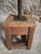 Brown Antique Industrial French Adjustable Oak Workshop Stool, 1930s For Sale - Image 8 of 18