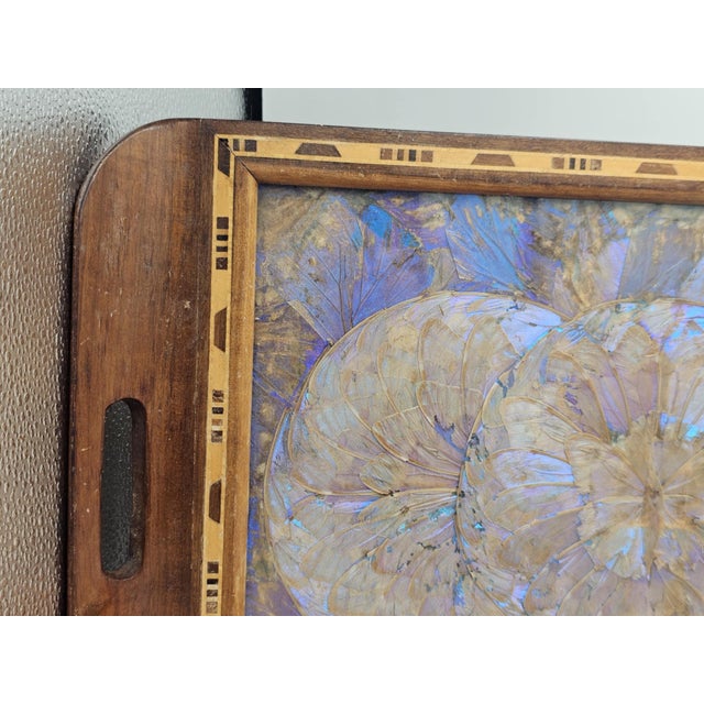 Art Deco Wooden Tray, 1920s For Sale - Image 10 of 11