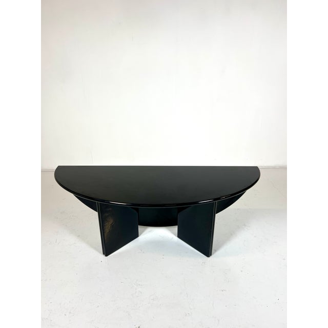 Mid-Century Modern Antella Console attributed to Takahama for Gavina, 1970s For Sale - Image 3 of 5