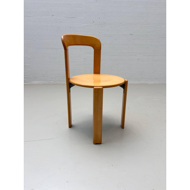 1990s Vintage Wooden Chair by Dietiker, Switzerland, 1997 For Sale - Image 5 of 9