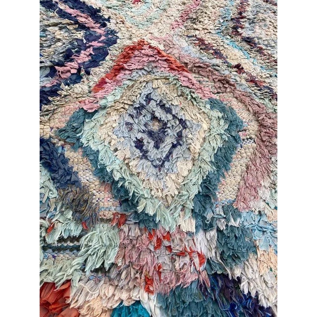 Moroccan Boucherouite Rug For Sale - Image 12 of 16