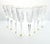 Contemporary Waterford “Golden Lismore (Tall)” Crystal Gold Rim Champagne Glasses - Set of 8 For Sale - Image 3 of 7