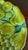 1960s 1960s Inarco Japan E2606 Green Majolica-Style Fruit Pedestal Compote For Sale - Image 5 of 18