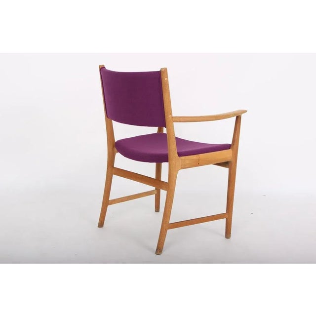 Mid-Century Danish Ash Chair by Kai Lyngfeld Larsen for Søren Wiladsen For Sale - Image 14 of 18