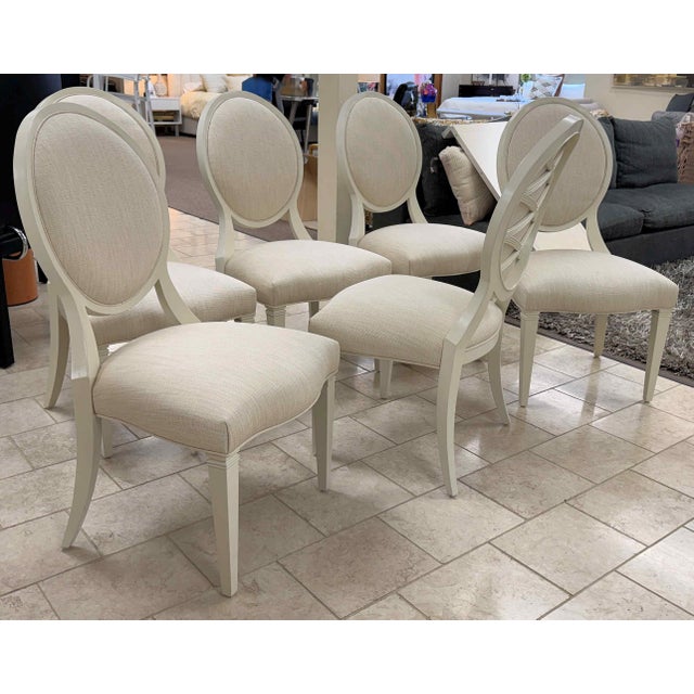 Caracole Caracole/Schnadig Taste-Full Dining Side Chairs, Set of 6 For Sale - Image 4 of 18