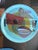 Rare plate with a Cubist design by Janou Pithois in perfect condition, in the style of Fernand Léger, signed This piece...