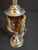 Antique 800 Silver Filigree Besamim Spice Tower Havdalah Judaica Tower Flag 86g For Sale - Image 11 of 16