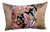 Tropical Mocha Velvet Cushion Cover For Sale