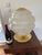 Period: 20th century Style: Modern Art Condition: Excellent condition Material: Glass Diameter: 37Height: 45 "70s Lamp In...
