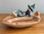 Midcentury Smoky Mountains souvenir ceramic ashtray with a reclining hillbilly relaxing with his whiskey. Perfect addition...