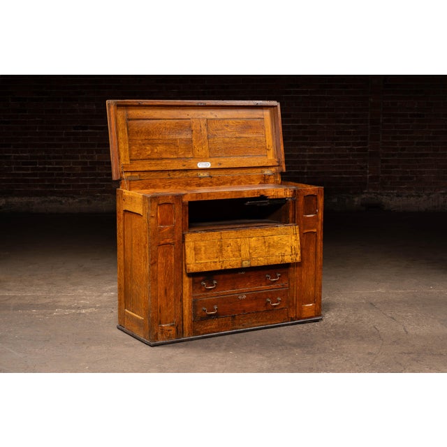 Wood Early 20th Century Machinist Tool Chest by Hammacher Schlemmer For Sale - Image 7 of 16