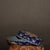 Blue Vintage Chinese Cloisonné Enamel Floral Round Trinket Box - Blue Ground With Peony & Butterflies For Sale - Image 8 of 9
