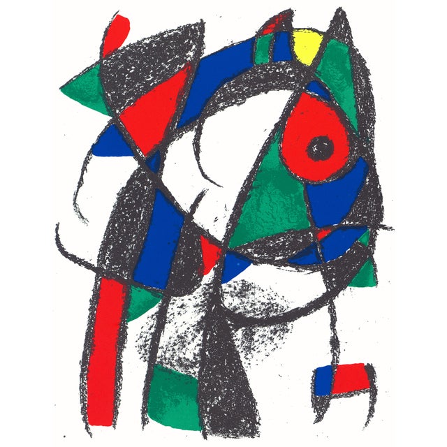Joan Miró "Lithograph I" 1975 Lithograph For Sale
