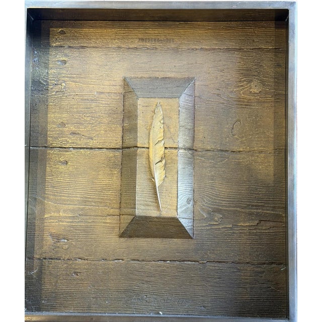 Pastor Paul, Peace Dove, 1977, Bronze, in Very Good conditions. Designed 1970 to 1979 This piece is designed in the style...