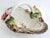 Offering a large vintage Italian hand painted porcelain spaghetti-ware centerpiece bowl, circa 1960s. It is signed on...