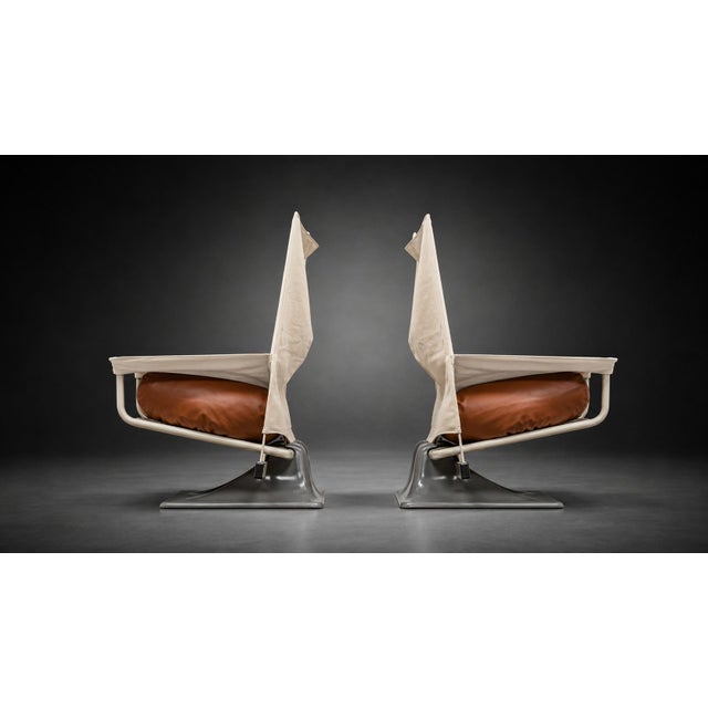 Mid-Century Modern Aeo Armchairs by Paolo Deganello for Cassina, Italy, 1973, Set of 2 For Sale - Image 3 of 9