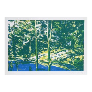 John Healy, Summer Pond, Serigraph For Sale