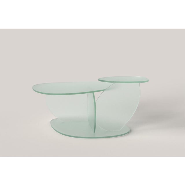 Selva V2 Glass Low Table by Simone Fanciullacci For Sale - Image 4 of 9