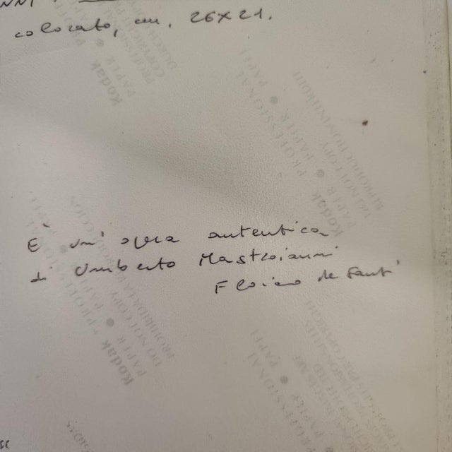 Umberto Mastroianni, Acco E Parabolica, 1980, Engraved and Colored Lead Painting, Framed For Sale - Image 7 of 15