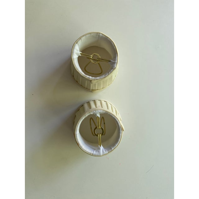 Silk Lampshades - A Pair For Sale - Image 4 of 7