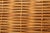 1950s Mid-Century Vintage Chunky Rectangular Wicker Bread Basket With Handles For Sale - Image 10 of 18