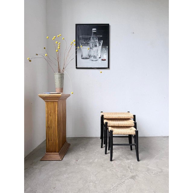 Italian Stools by Spinetto Chiavari, 1960s, Set of 3 For Sale - Image 6 of 18