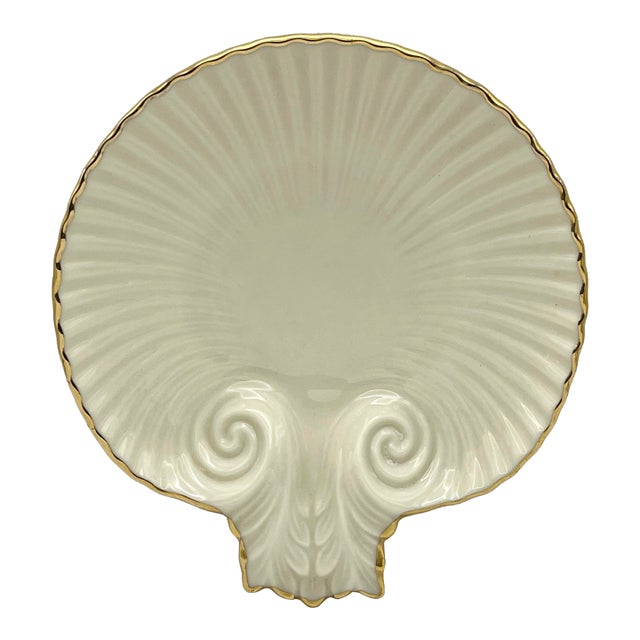Vintage Lenox Seashell Trinket Dish For Sale