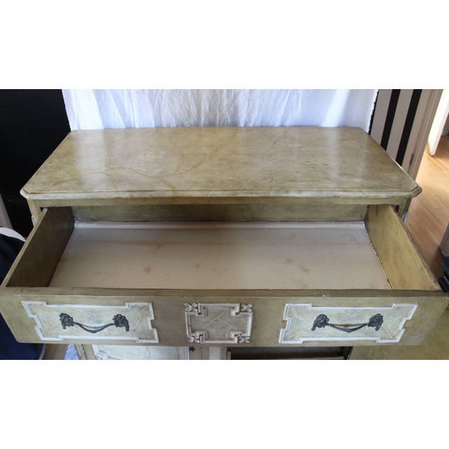 Mid 19th Century 19th Century Painted Cabinet For Sale - Image 5 of 11