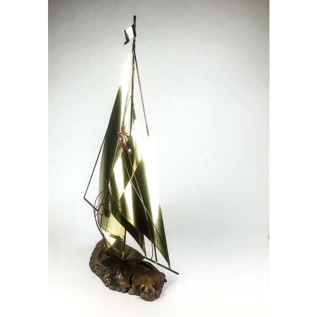 Magnificent work of Art! There are decoration sailboats and then there is this one. Absolutely stunning details. The live...