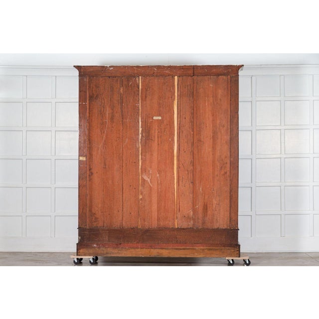 Antique English Glazed Mahogany Vitrine Cabinet, 1890 For Sale - Image 17 of 18