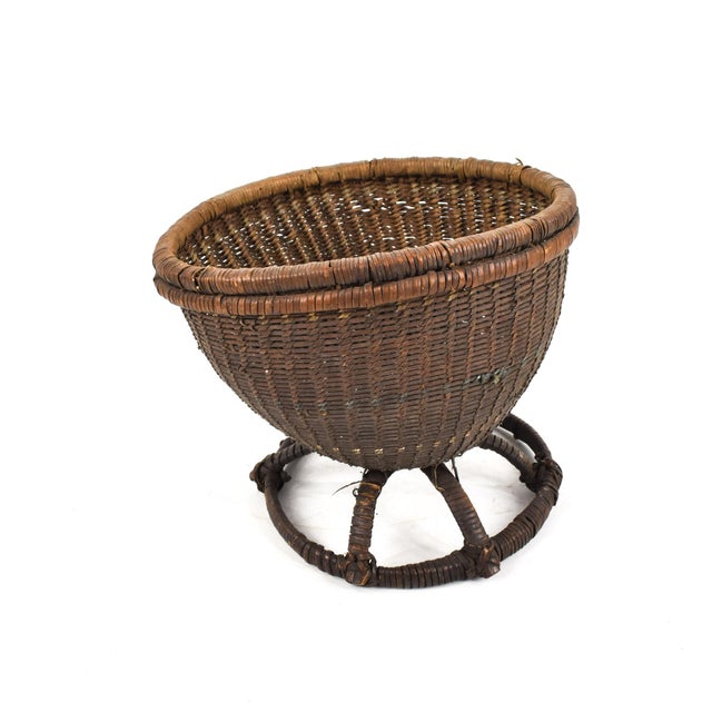 Mid 20th Century Kuba Basket For Sale In Denver - Image 6 of 8