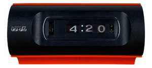 Vintage Digi-Glo #423 Orange Digital Clock from Sankyo, 1976