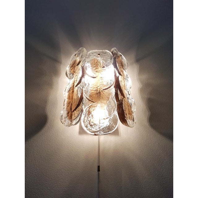 Brown Citrus Wall Lights from Kalmar Franken KG, 1960s, Set of 4 For Sale - Image 8 of 18