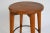 Brown Patinated Oak Stool in the Style of Les Artisans De Marolles For Sale - Image 8 of 11