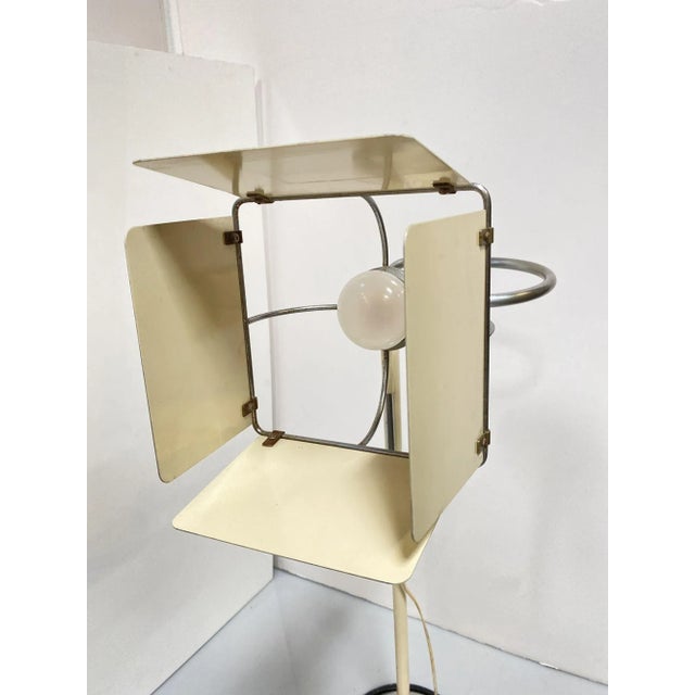 1970s 1970s Post Modern Italian Floor Lamp With Hollywood Style Barn Doors For Sale - Image 5 of 8