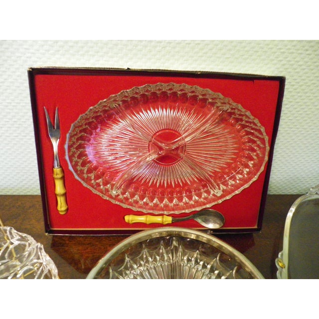 Hollywood Regency Serving Dishes and Platter, France, 1950s-1960s, Set of 4 For Sale - Image 16 of 16